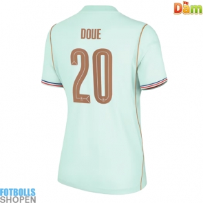 Billiga Frankrike Desire Doue #20 Bortatröja Dam VM 2026 Kortärmad